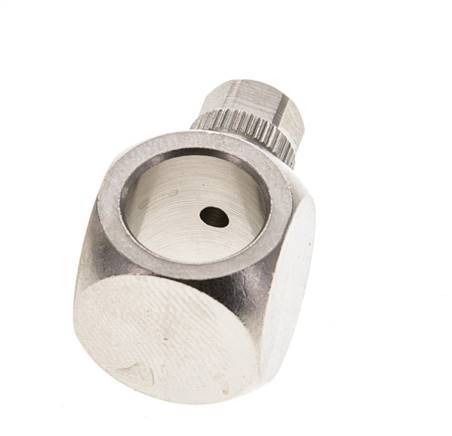 4.3x3 & G1/8'' Vernikkeld Messing Banjobout Opsteekkoppeling [2 Stuks]