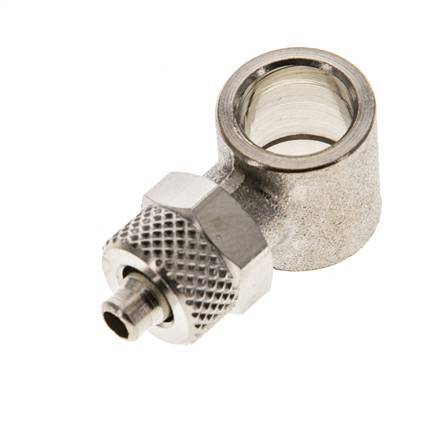 6x4 & G1/8'' Vernikkeld Messing Banjobout Opsteekkoppeling [2 Stuks]