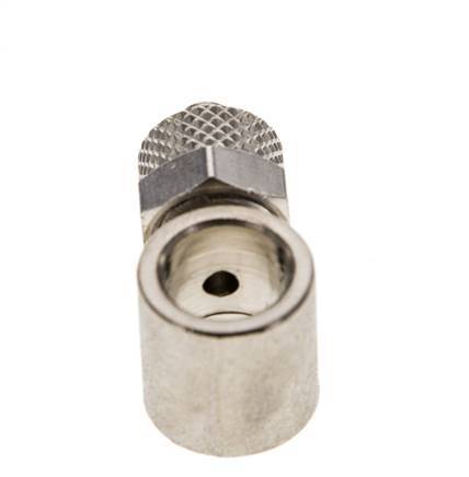 6x4 & G1/8'' Vernikkeld Messing Banjobout Opsteekkoppeling [2 Stuks]