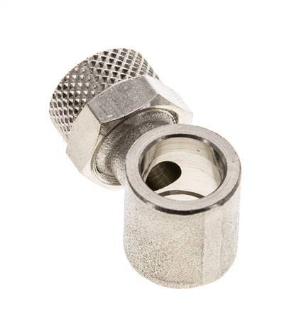 8x6 & G1/8'' Vernikkeld Messing Banjobout Opsteekkoppeling [2 Stuks]