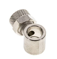 8x6 & G1/8'' Vernikkeld Messing Banjobout Opsteekkoppeling [2 Stuks]