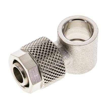 10x8 & G1/8'' Vernikkeld Messing Banjobout Opsteekkoppeling [2 Stuks]