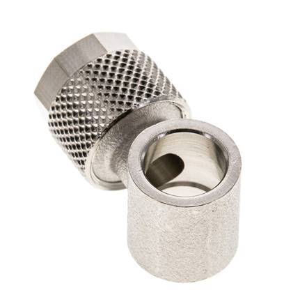 10x8 & G1/8'' Vernikkeld Messing Banjobout Opsteekkoppeling [2 Stuks]