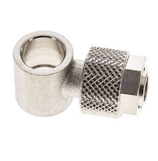 10x8 & G1/8'' Vernikkeld Messing Banjobout Opsteekkoppeling [2 Stuks]