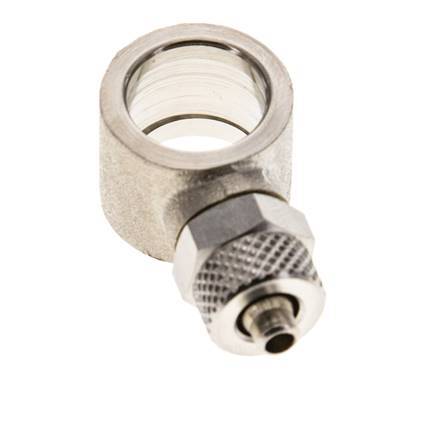 6x4 & G1/4'' Vernikkeld Messing Banjobout Opsteekkoppeling [2 Stuks]