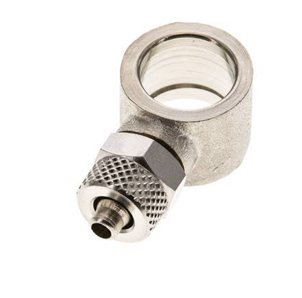 6x4 & G1/4'' Vernikkeld Messing Banjobout Opsteekkoppeling [2 Stuks]
