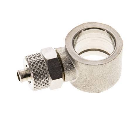 6x4 & G1/4'' Vernikkeld Messing Banjobout Opsteekkoppeling [2 Stuks]