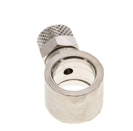 6x4 & G1/4'' Vernikkeld Messing Banjobout Opsteekkoppeling [2 Stuks]