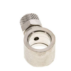 6x4 & G1/4'' Vernikkeld Messing Banjobout Opsteekkoppeling [2 Stuks]