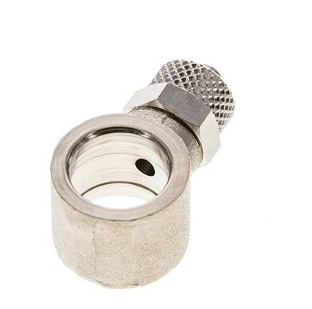 6x4 & G1/4'' Vernikkeld Messing Banjobout Opsteekkoppeling [2 Stuks]