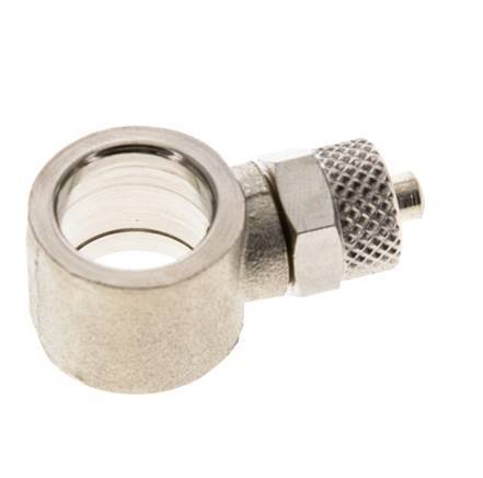 6x4 & G1/4'' Vernikkeld Messing Banjobout Opsteekkoppeling [2 Stuks]