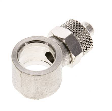 8x6 & G1/4'' Vernikkeld Messing Banjobout Opsteekkoppeling [2 Stuks]