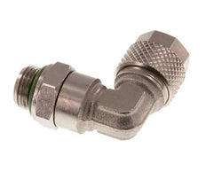 8x6 & G1/8'' Vernikkeld Messing L-Opsteekkoppeling Buitendraad FKM [2 Stuks]