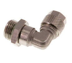 8x6 & G1/4'' Vernikkeld Messing L-Opsteekkoppeling Buitendraad FKM [2 Stuks]