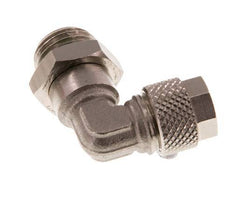 8x6 & G1/4'' Vernikkeld Messing L-Opsteekkoppeling Buitendraad FKM [2 Stuks]