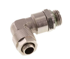 10x8 & G1/4'' Vernikkeld Messing L-Opsteekkoppeling Buitendraad FKM