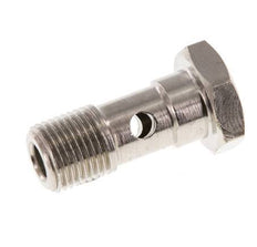 1-way nickel-plated Brass Banjo Bolt with G1/8'' Male Threads L22.5mm [5 Pieces]