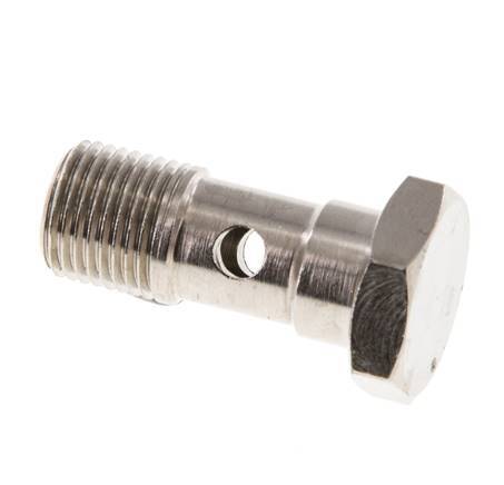 1-way nickel-plated Brass Banjo Bolt with G1/8'' Male Threads L22.5mm [5 Pieces]