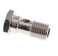 Banjobout 1-weg Vernikkeld Messing G1/4'' Buitendraad 28mm [2 Stuks]
