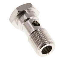 Banjobout 1-weg Vernikkeld Messing G1/4'' Buitendraad 28mm [2 Stuks]