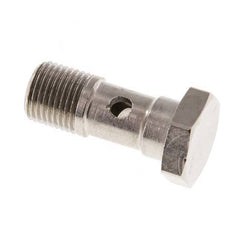 Banjobout 1-weg Vernikkeld Messing G1/8'' buitendraad 24mm [5 Stuks]