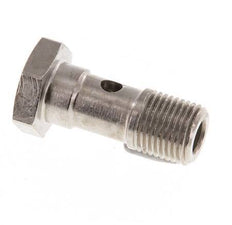 Banjobout 1-weg Vernikkeld Messing G1/8'' buitendraad 24mm [5 Stuks]