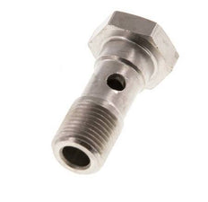 Banjobout 1-weg Vernikkeld Messing G1/8'' buitendraad 24mm [5 Stuks]