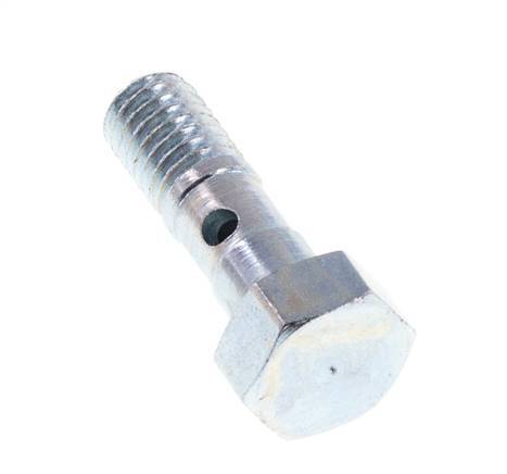 Banjobout 1-weg Verzinkt Stalen M5 buitendraad 16.2mm [5 Stuks]