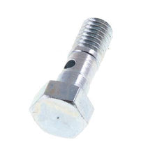 Banjobout 1-weg Verzinkt Stalen M5 buitendraad 16.2mm [5 Stuks]