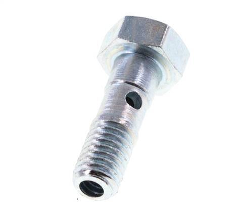 Banjobout 1-weg Verzinkt Stalen M5 buitendraad 16.2mm [5 Stuks]