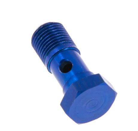 Banjobout 1-weg Aluminium G1/8'' buitendraad 23mm [5 Stuks]