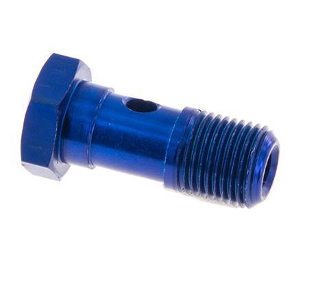 Banjobout 1-weg Aluminium G1/8'' buitendraad 23mm [5 Stuks]