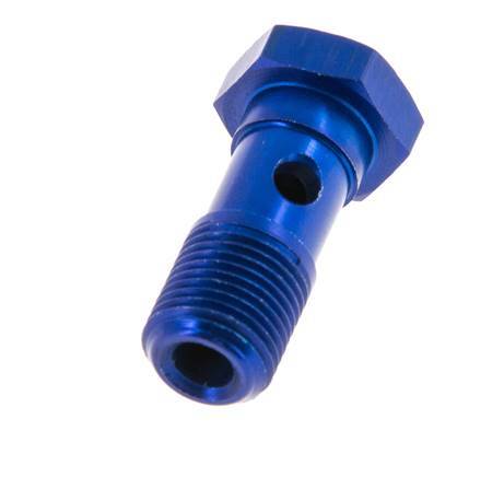 Banjobout 1-weg Aluminium G1/8'' buitendraad 23mm [5 Stuks]