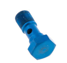 1-way Aluminum Banjo Bolt with G1/8'' Male Threads L25mm [5 Pieces]