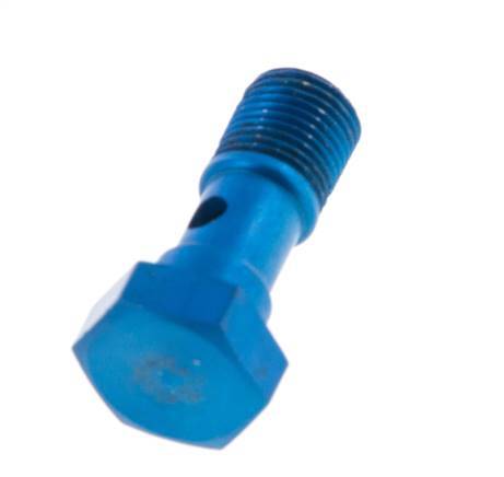 Banjobout 1-weg Aluminium G1/8'' buitendraad 25mm [5 Stuks]