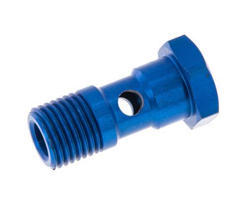 Banjobout 1-weg Aluminium G1/4'' Buitendraad 30mm [2 Stuks]