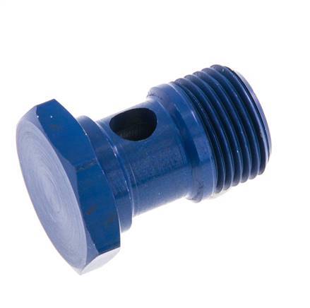 Banjobout 1-weg Aluminium G3/8'' Buitendraad 25mm [2 Stuks]