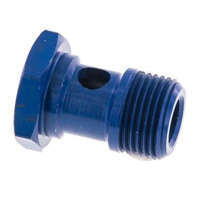 Banjobout 1-weg Aluminium G3/8'' Buitendraad 25mm [2 Stuks]