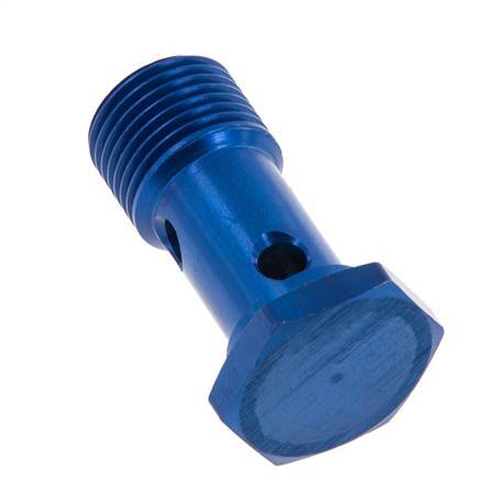 Banjobout 1-weg Aluminium G1/2'' Buitendraad 45mm