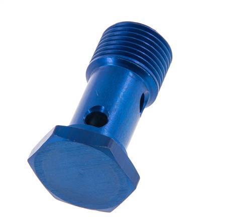 Banjobout 1-weg Aluminium G1/2'' Buitendraad 45mm