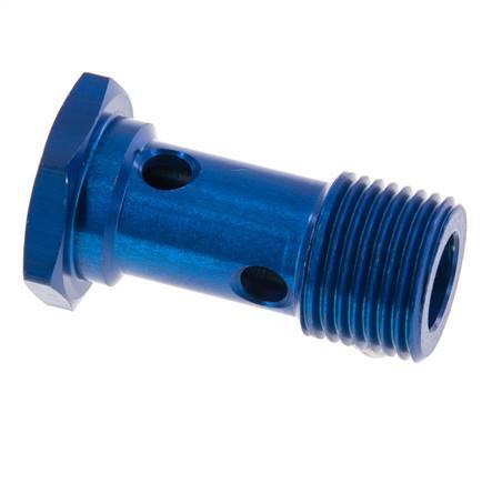 Banjobout 1-weg Aluminium G1/2'' Buitendraad 45mm