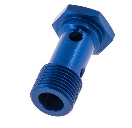 Banjobout 1-weg Aluminium G1/2'' Buitendraad 45mm
