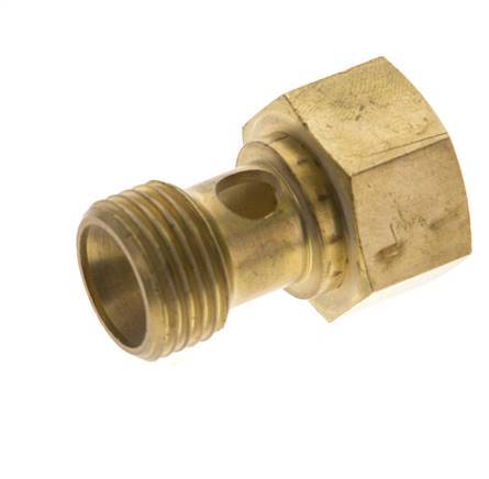 8x6mm & G1/8'' PVDF Straight Compression Fitting with Female Threads 10 bar