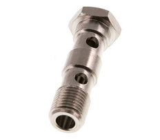 Banjobout 2-weg Vernikkeld Messing G1/4'' Buitendraad 46mm [2 Stuks]