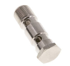 Banjobout 2-weg Vernikkeld Messing G1/2'' Buitendraad 62.5mm