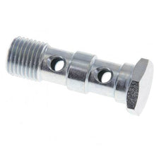 Banjobout 2-weg Verzinkt Stalen G1/4'' Buitendraad 41.5mm [2 Stuks]