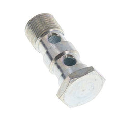 Banjobout 2-weg Verzinkt Stalen G3/8'' Buitendraad 43mm