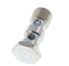 Banjobout 2-weg Verzinkt Stalen G3/8'' Buitendraad 43mm