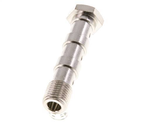 Banjobout 3-weg Vernikkeld Messing G1/4'' Buitendraad 58mm [2 Stuks]