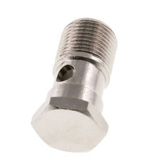 Banjobout 1-weg Vernikkeld Messing G3/8'' Buitendraad 32mm [2 Stuks]